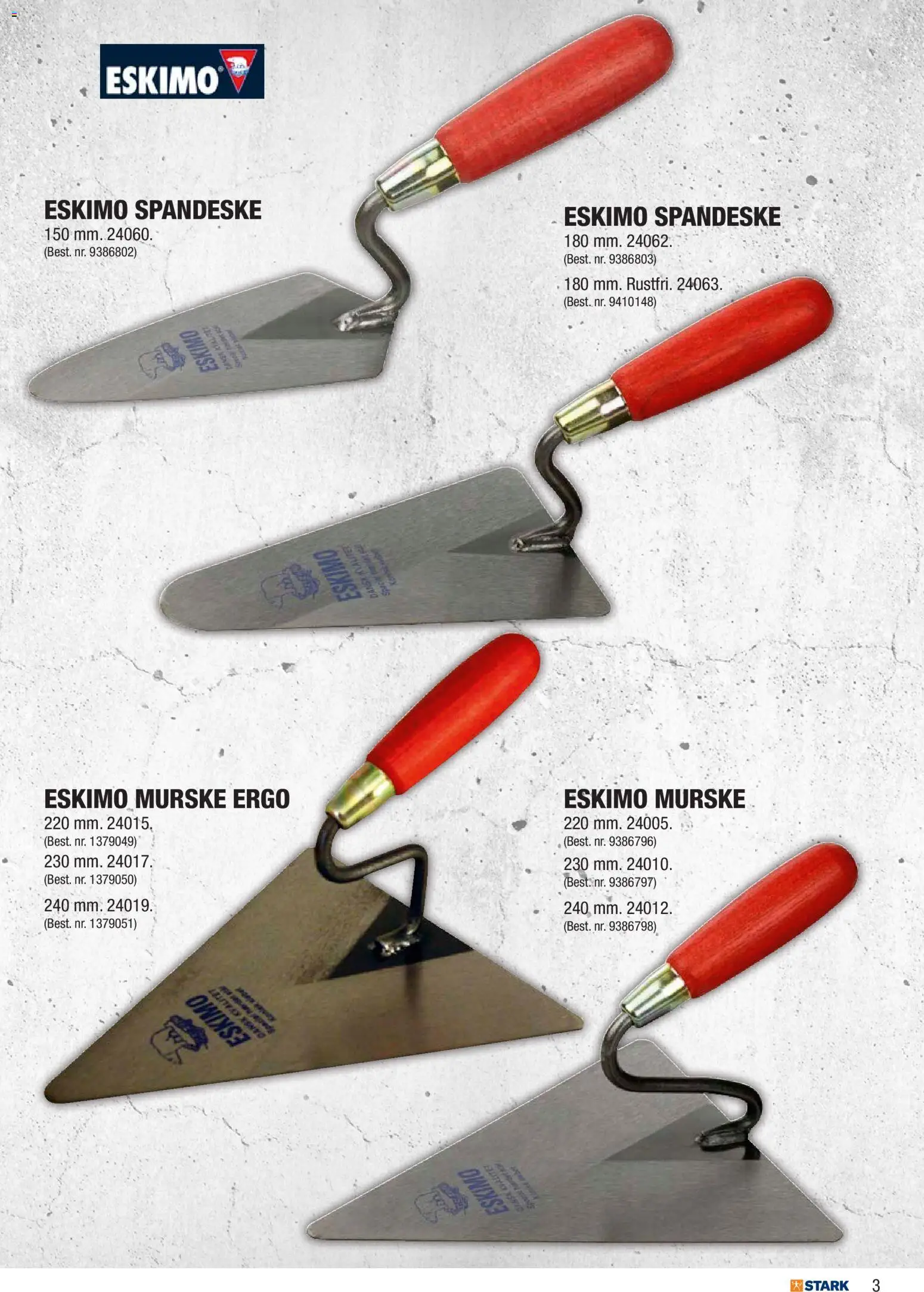 Stark - Murerartikler - page 3- valid from 01/01/2026