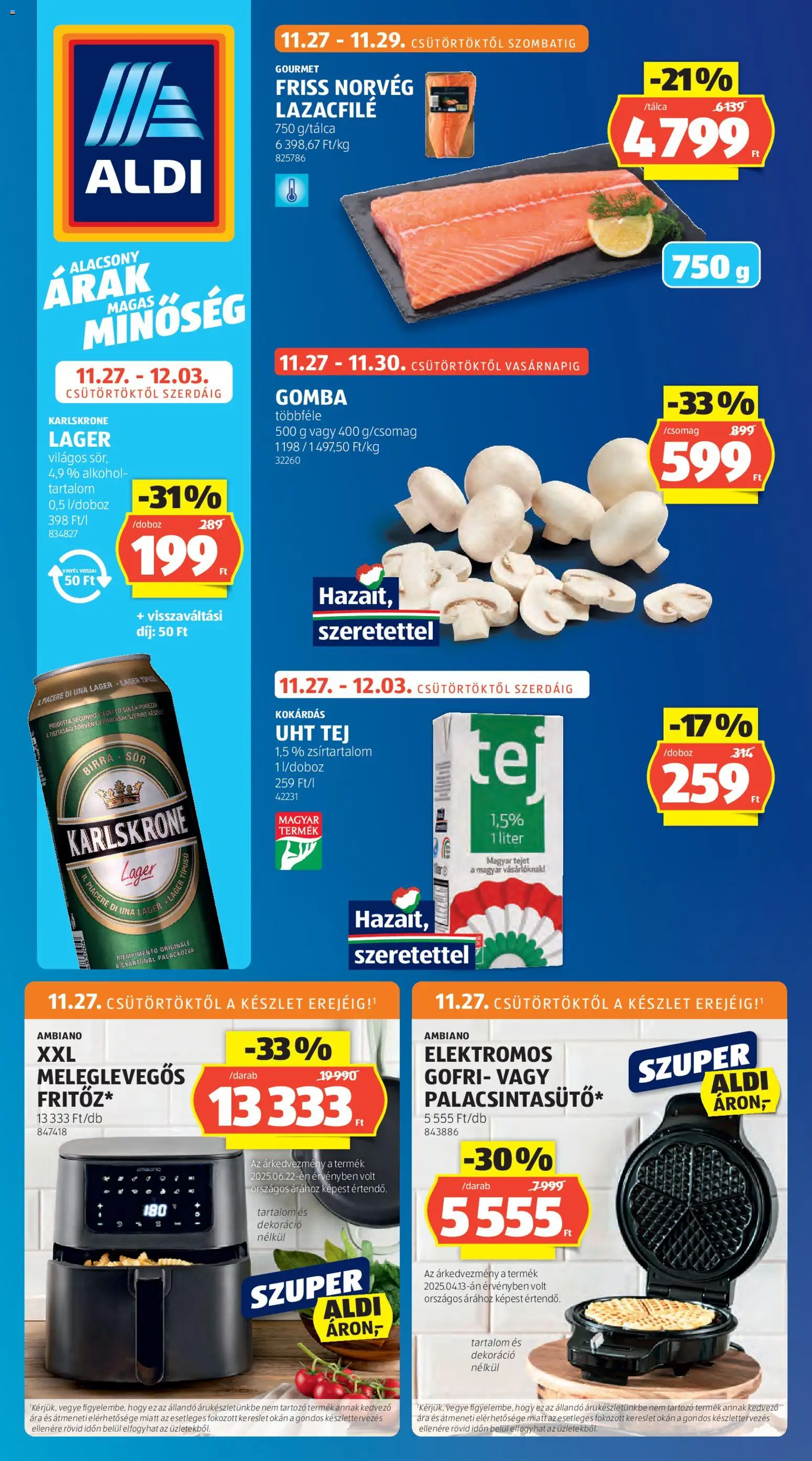 Aldi Black Friday - 1oldal - érvényes 2025.11.27.-tól