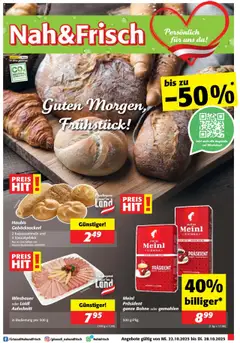 Vorschau Nah und Frisch Flugblatt gültig ab 22.10.2025
