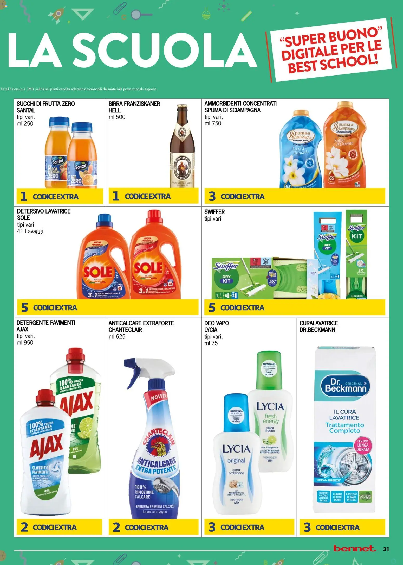 Volantino bennet	 - pagina 31 - valido dal 27/11/2025