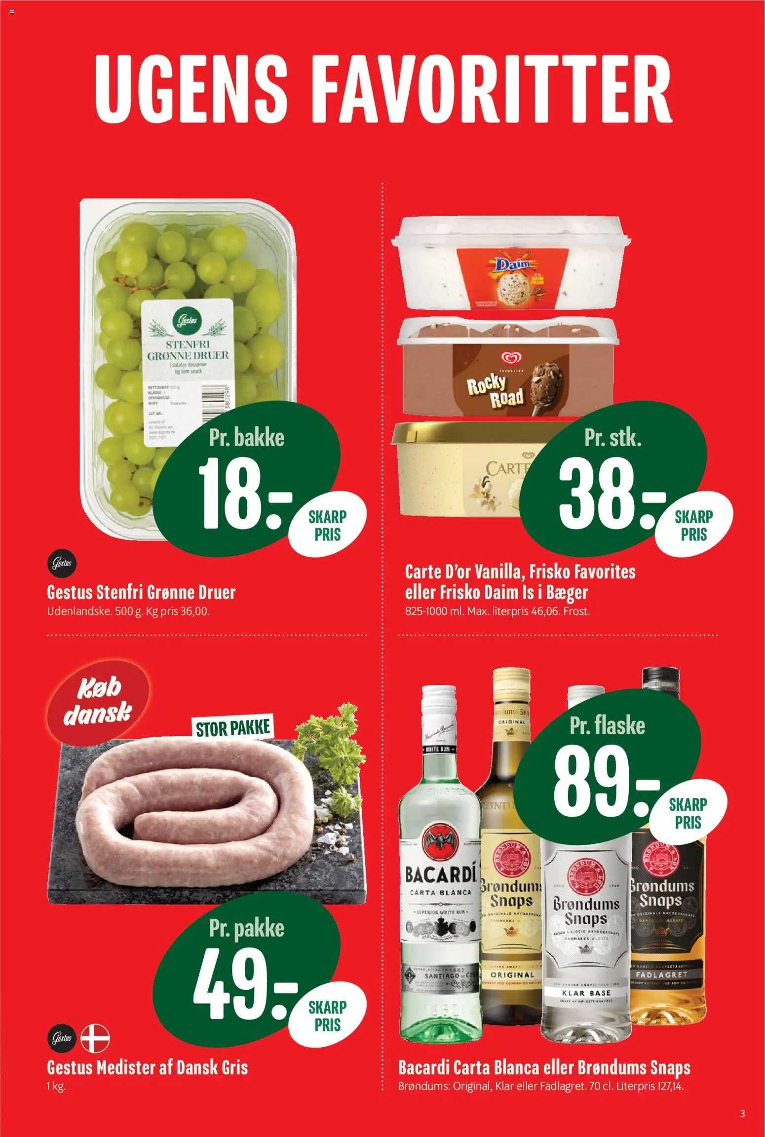 Min Købmand - Tilbudsavis uge 14 - page 3- valid from 27/03/2026