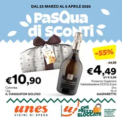 Anteprima Unes volantino valida dal 23/03/2026