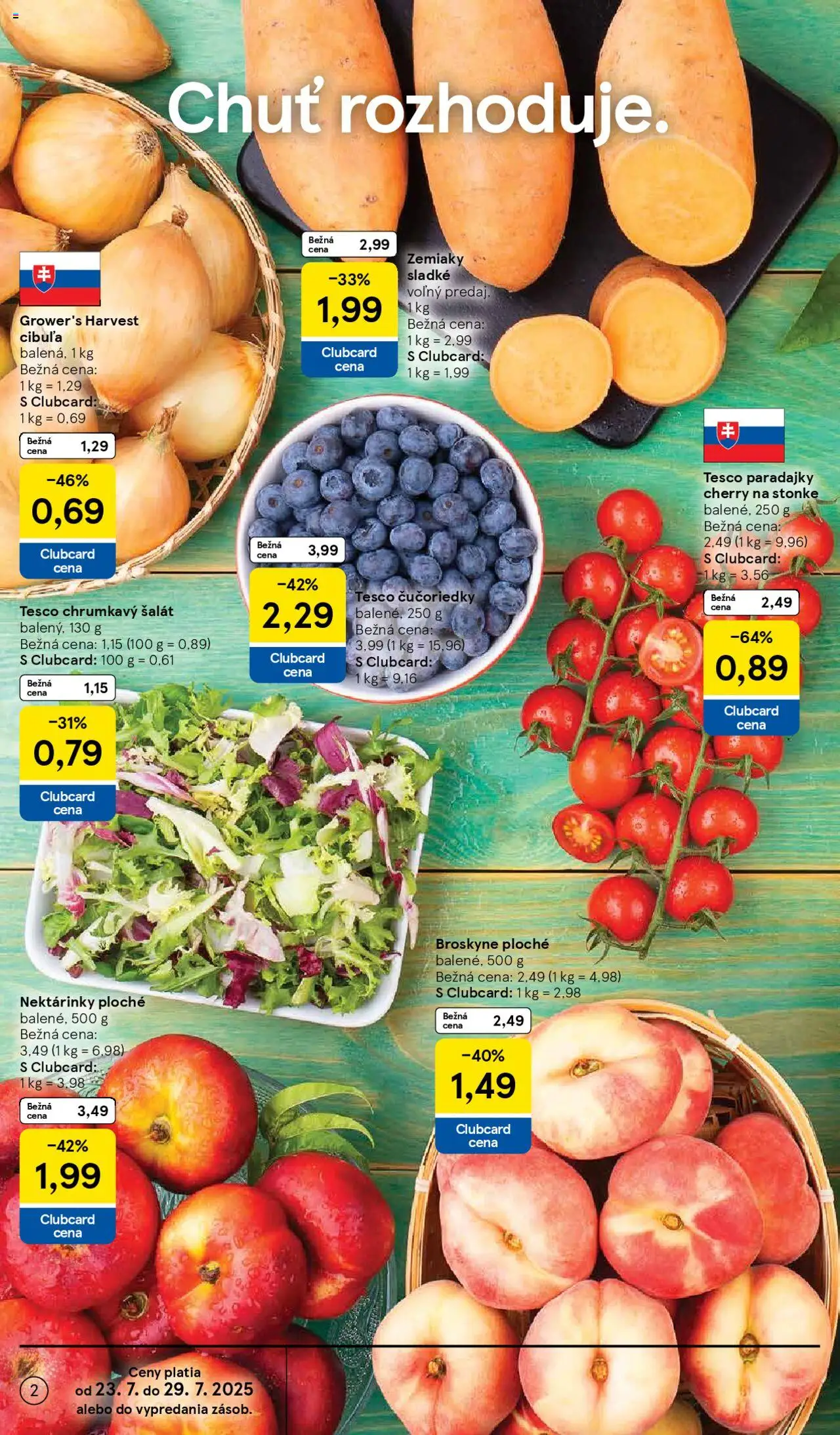 Tesco Hypermarket - leták - strana 2- platný od 23.07.2025