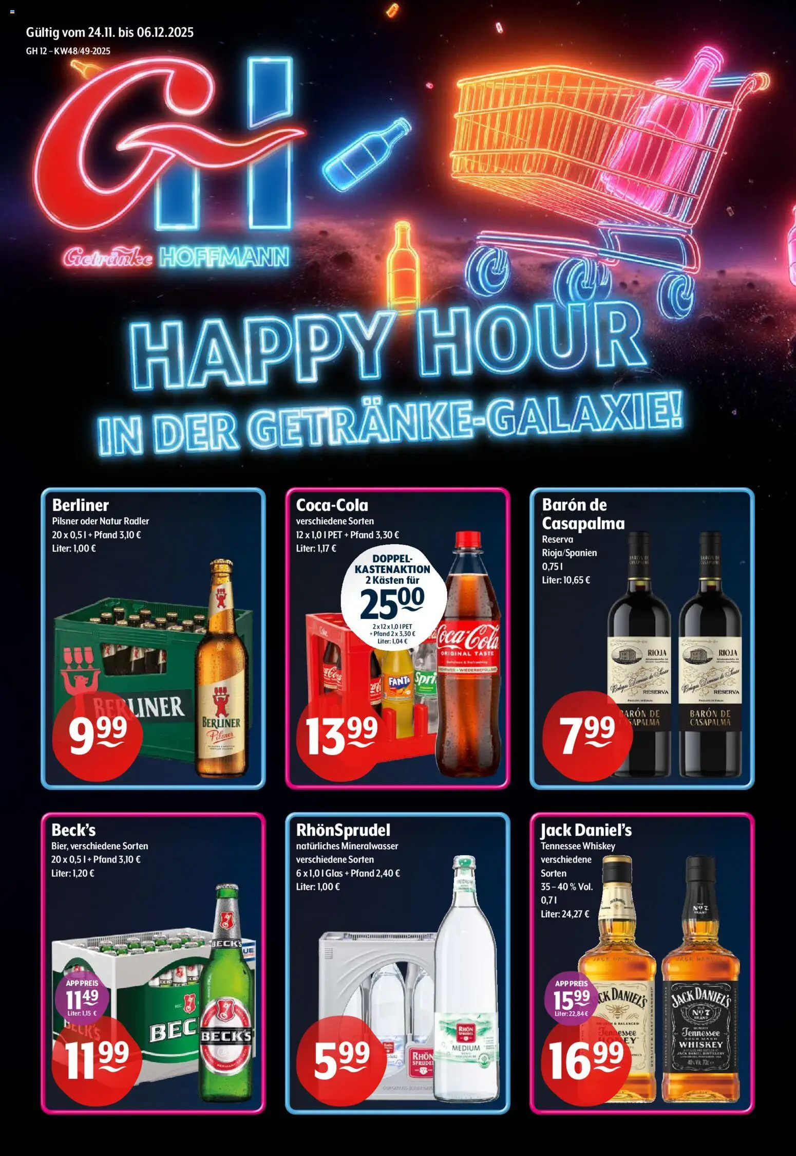 Getränke Hoffmann - Brandenburg - Seite 1 - gültig ab 24.11.2025