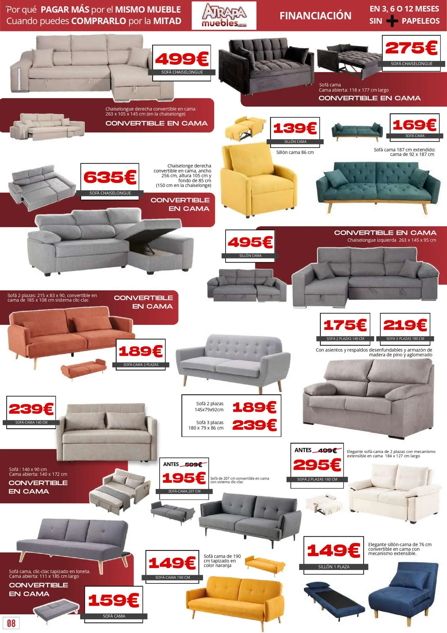 Atrapa Muebles folleto - Página de 8 - Válido desde 03/03/2026
