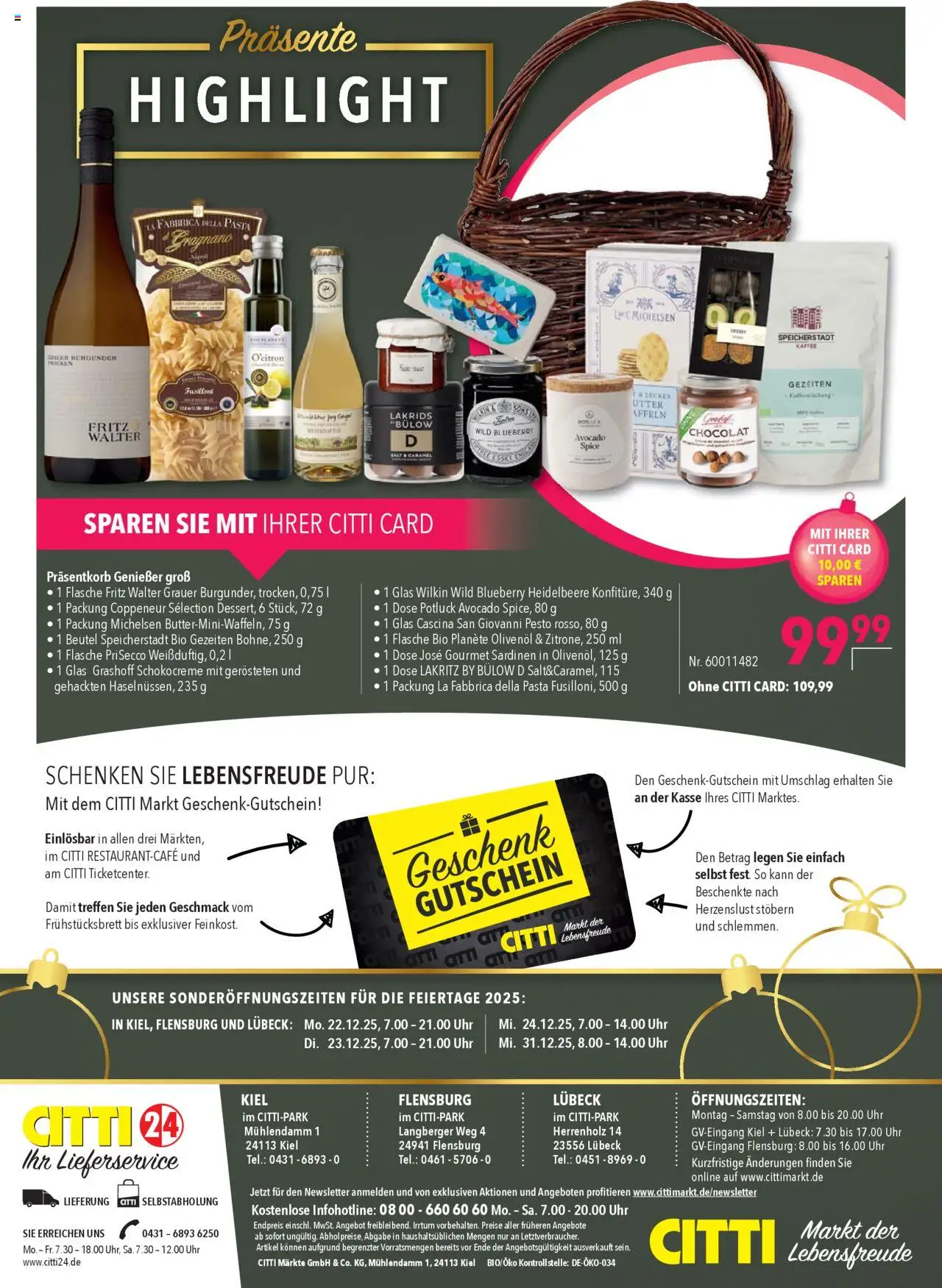 CITTI Markt  Präsente - Seite 16 - gültig ab 22.10.2025