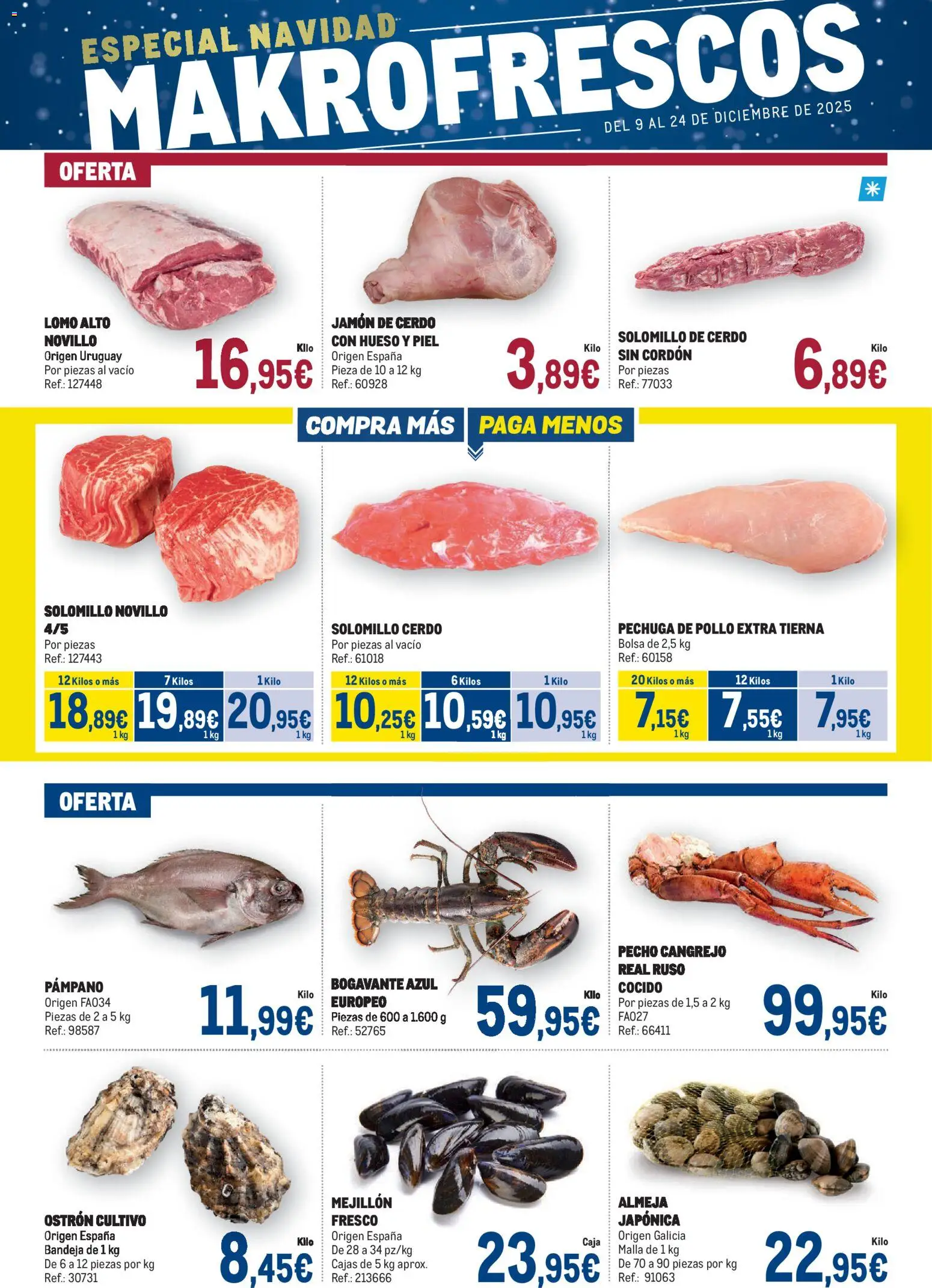 Makro - España Ofertas - Fresco - Página de 1 - Válido desde 09/12/2025