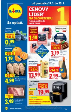 Lidl leták platný od 19.01.2026