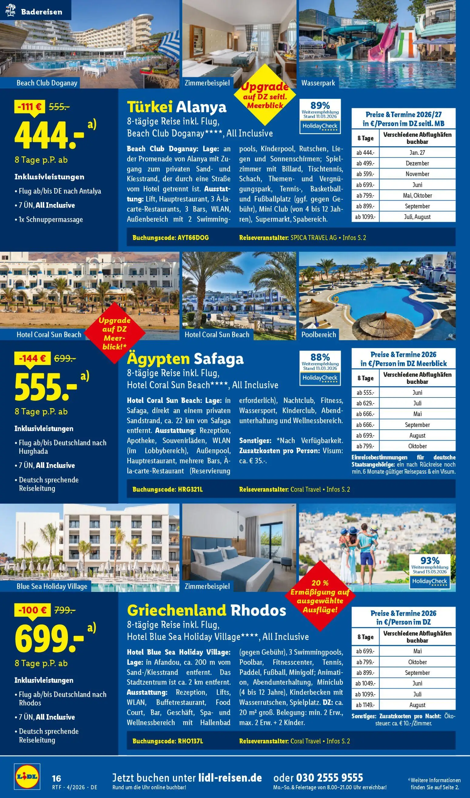 Lidl Reisen Prospekt 	 - Seite 16 - gültig ab 11.04.2026
