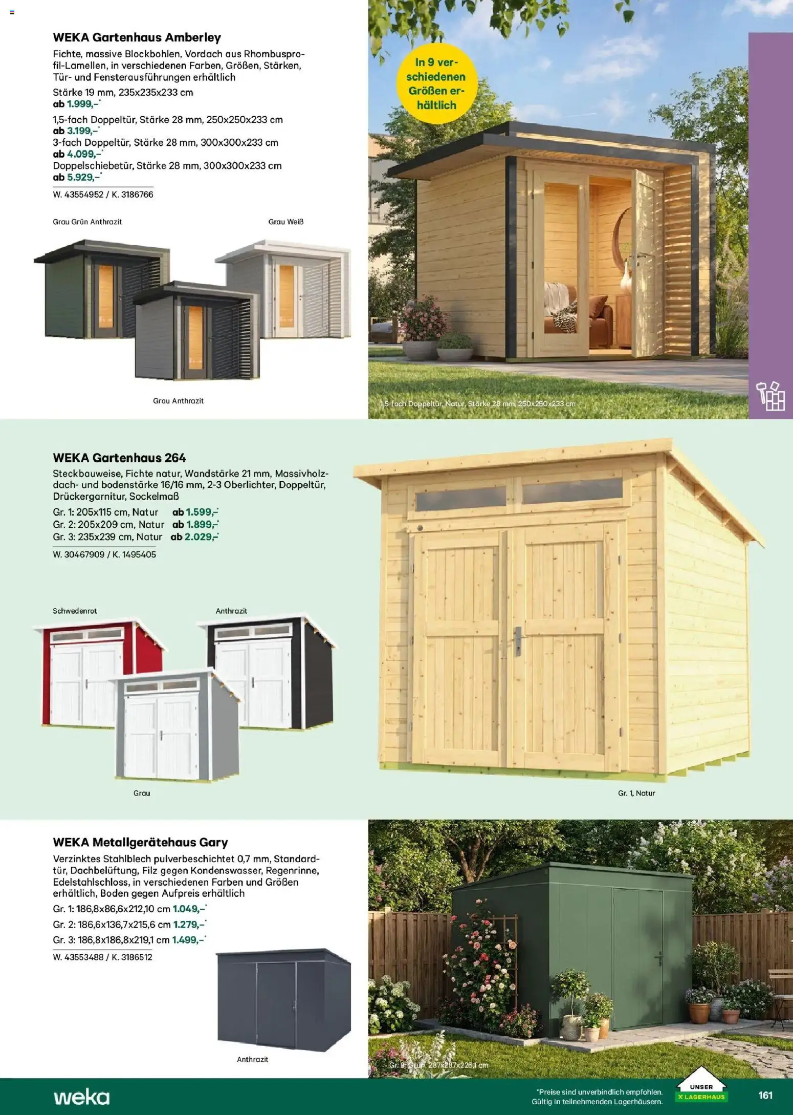 Lagerhaus Garten & Freizeit Katalog 2026 - Wien, Innsbruck - page 161- valid from 01.03.2026