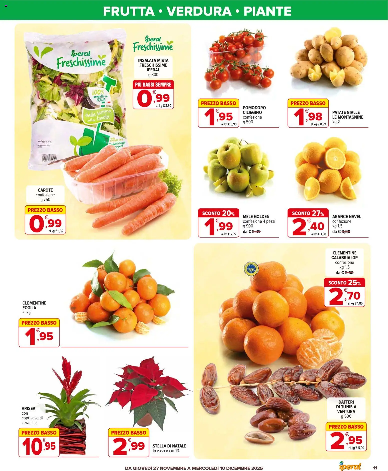Volantino Iperal	 - pagina 11 - valido dal 27/11/2025