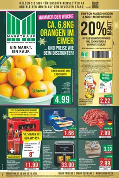 Vorschau Marktkauf Prospekt 	 gültig ab 01.12.2025