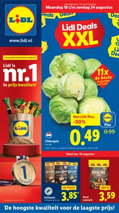 Lidl - Folder week  34 geldig vanaf 18-08-2025