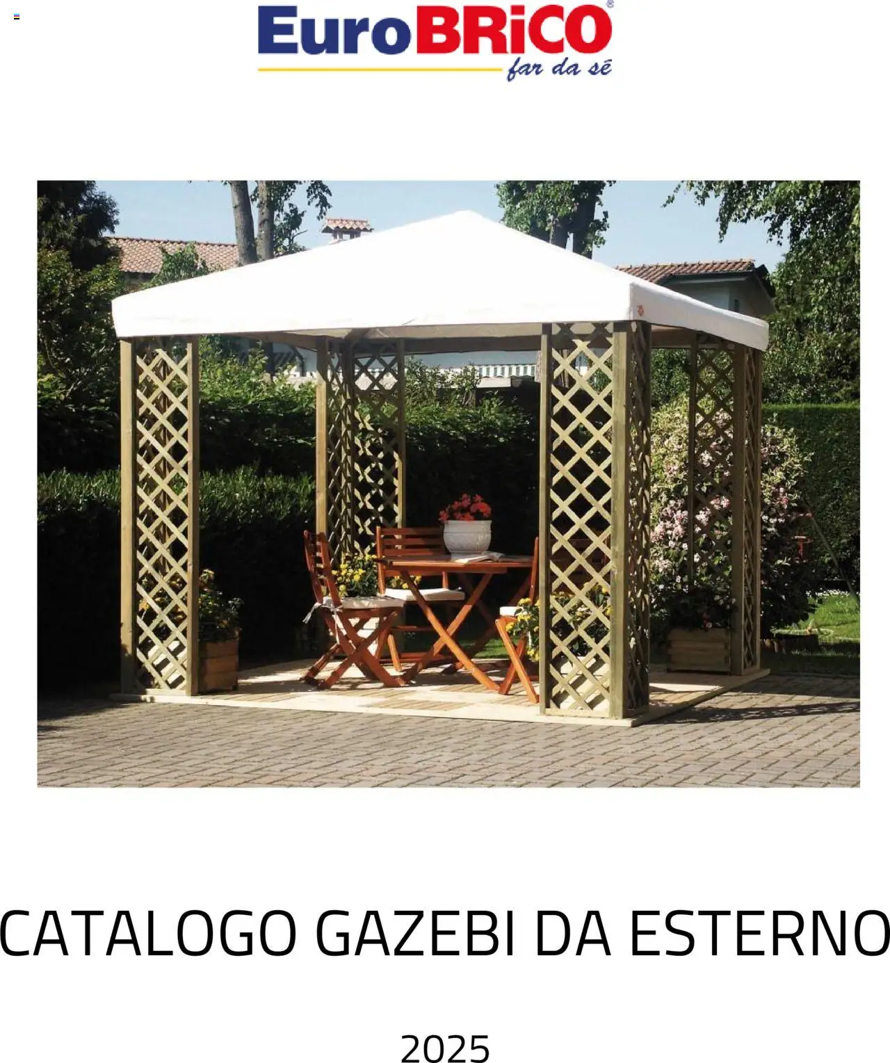 Eurobrico Gazebi da esterno catalogo - pagina 1 - valido dal 23/07/2025