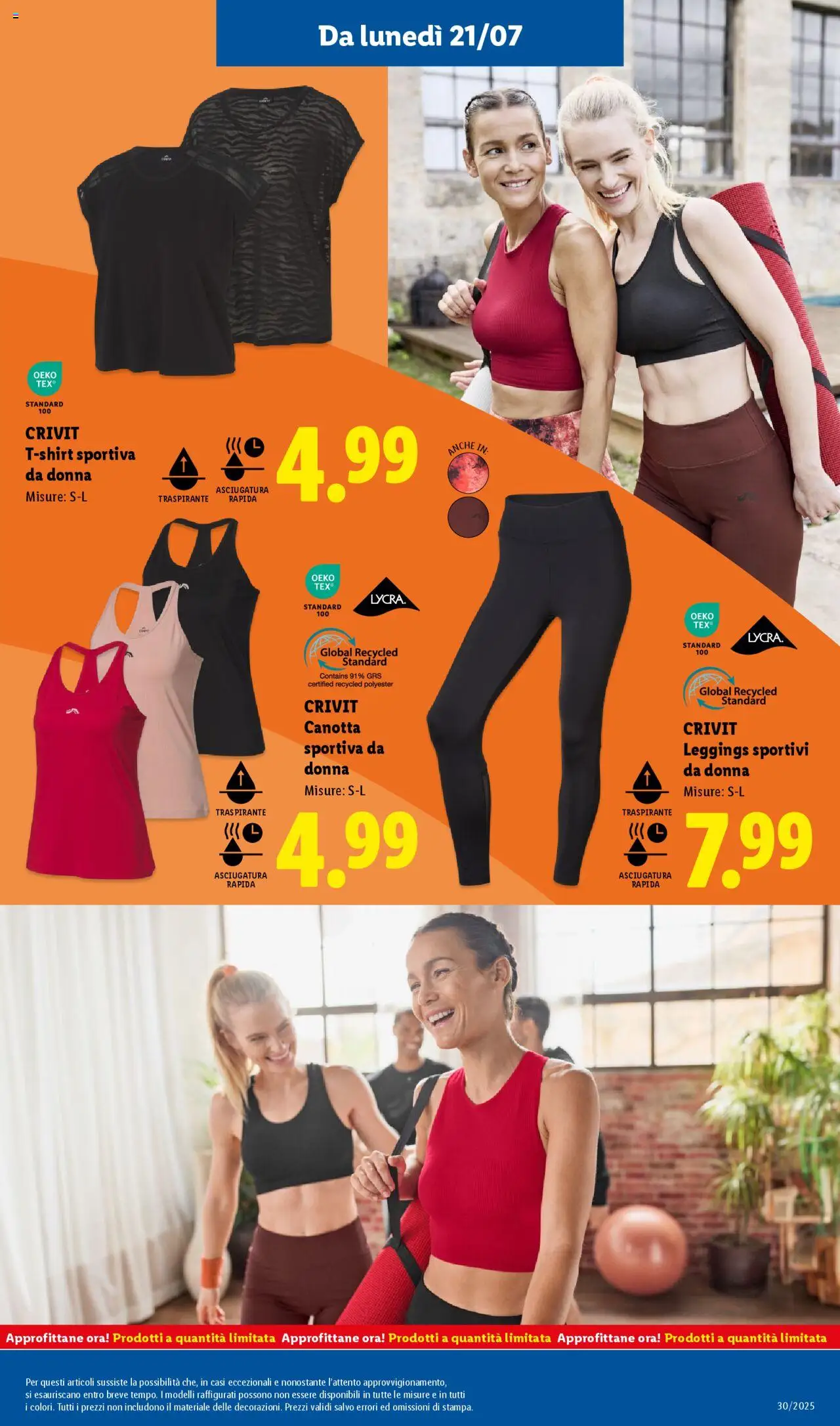 Volantino Lidl	 - pagina 37 - valido dal 21/07/2025