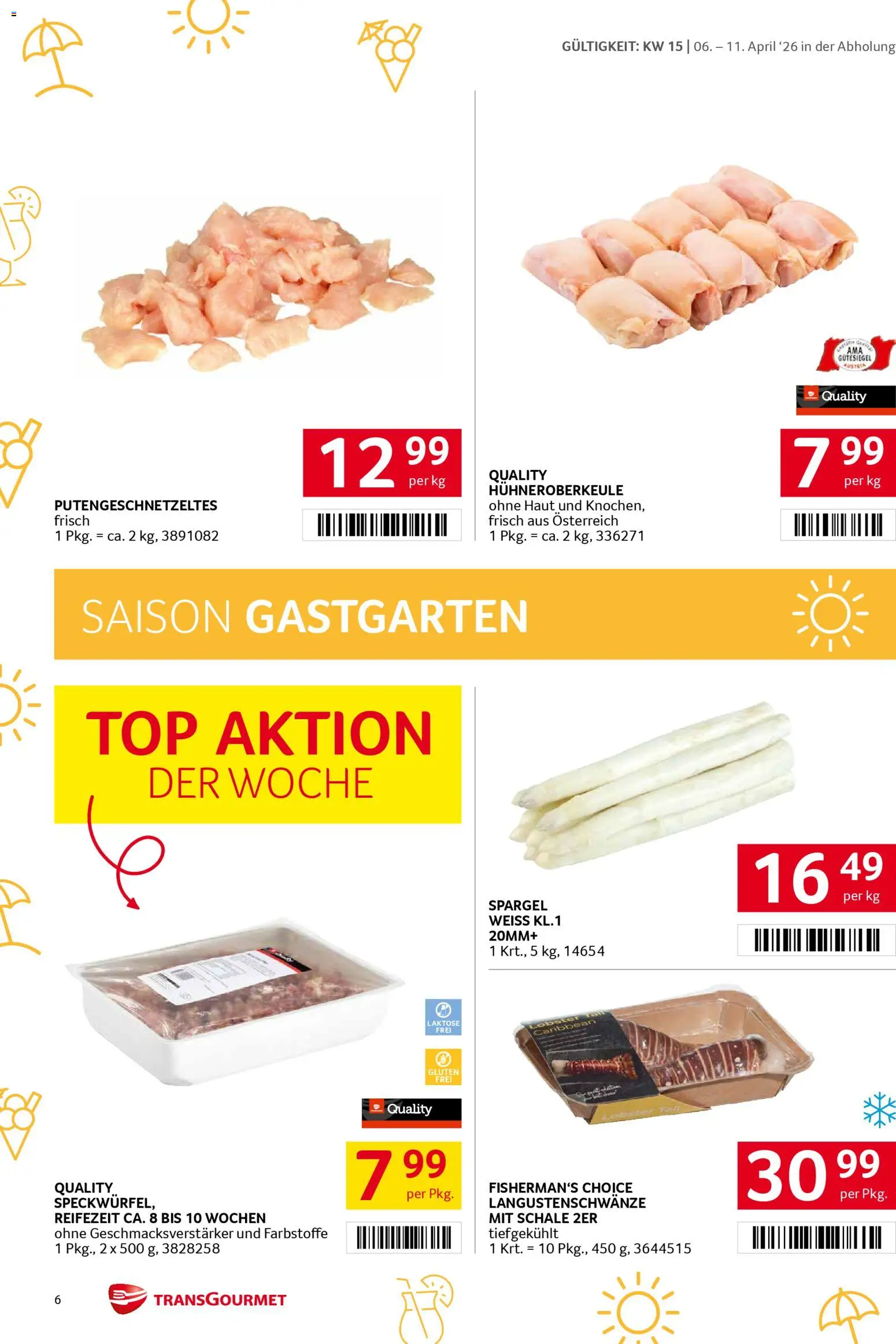 Transgourmet Flugblatt - page 6- valid from 06.04.2026
