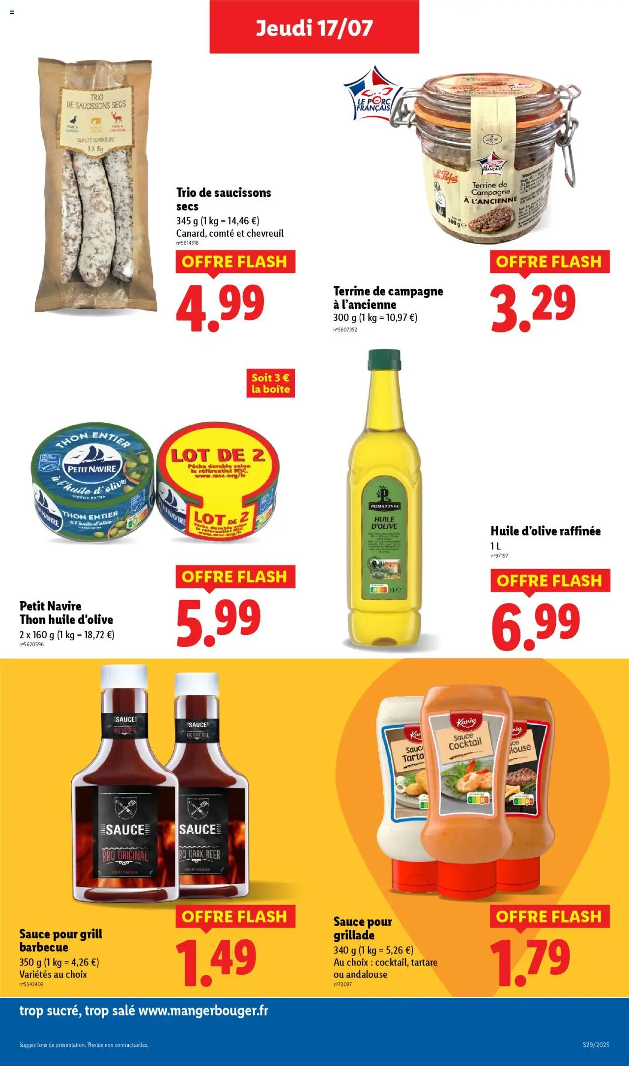 LIDL catalogue semaine 28 - page 21 - valable à partir du 17/07/2025