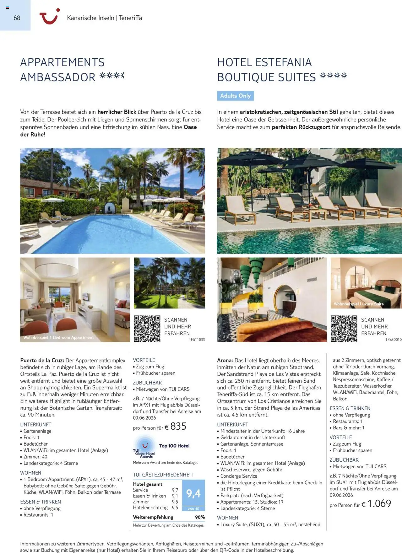 TUI Prospekt Kanaren, Kapverden & Senegal 2025/26	  - Seite 68 - gültig ab 01.11.2025
