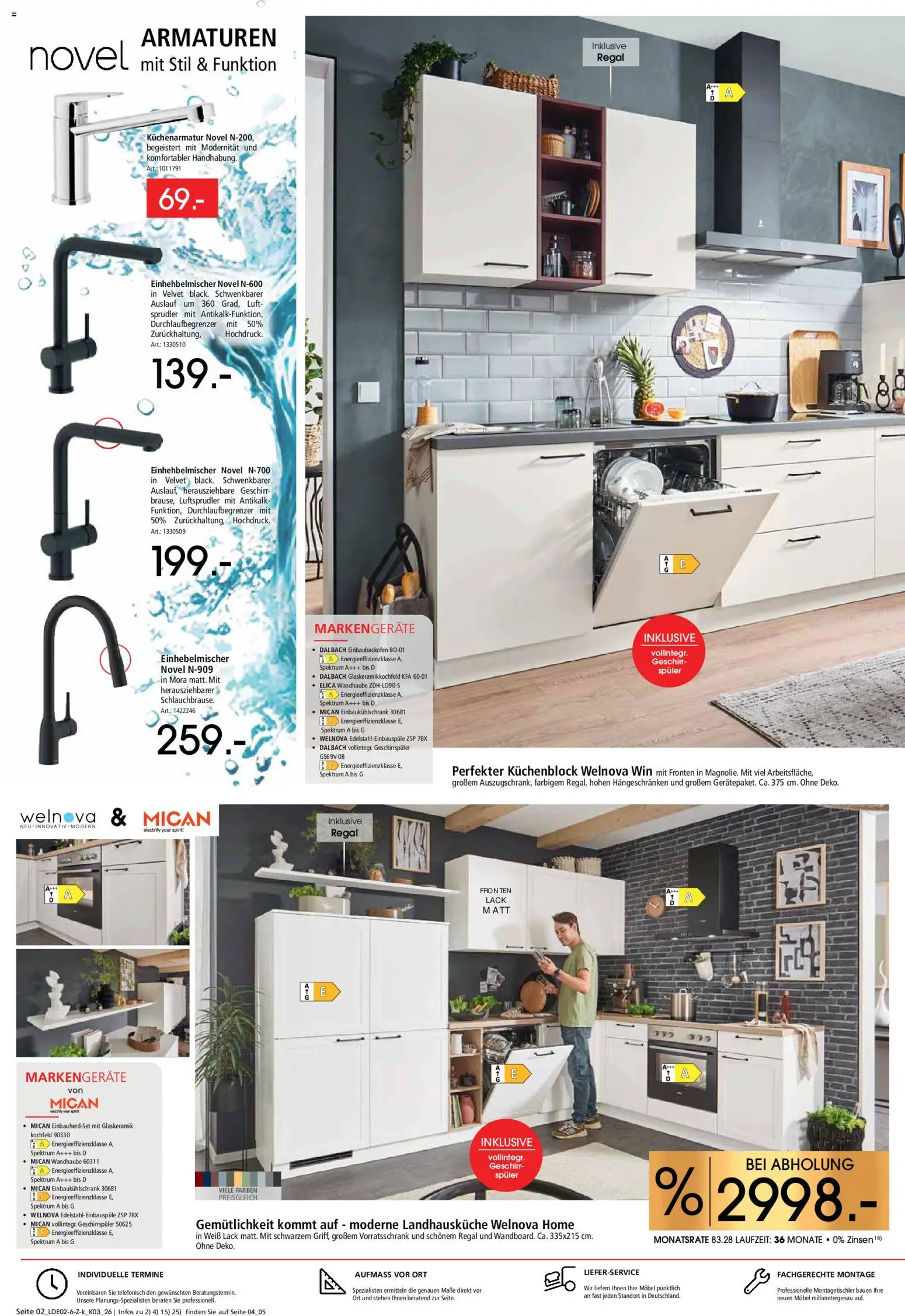 Zurbrüggen Küchen für Ihr Zuhause - Seite 2 - gültig ab 22.02.2026