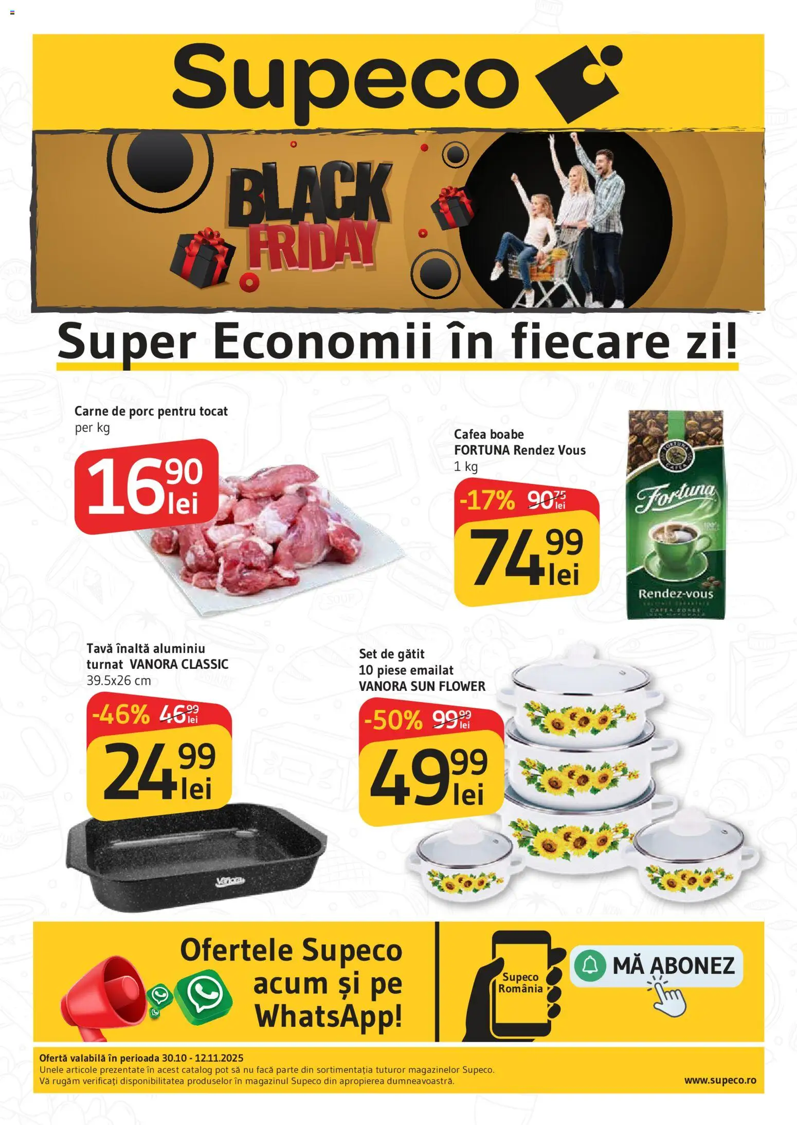 Supeco Black Friday  - pagina 1- valabil de la 30.10.2025