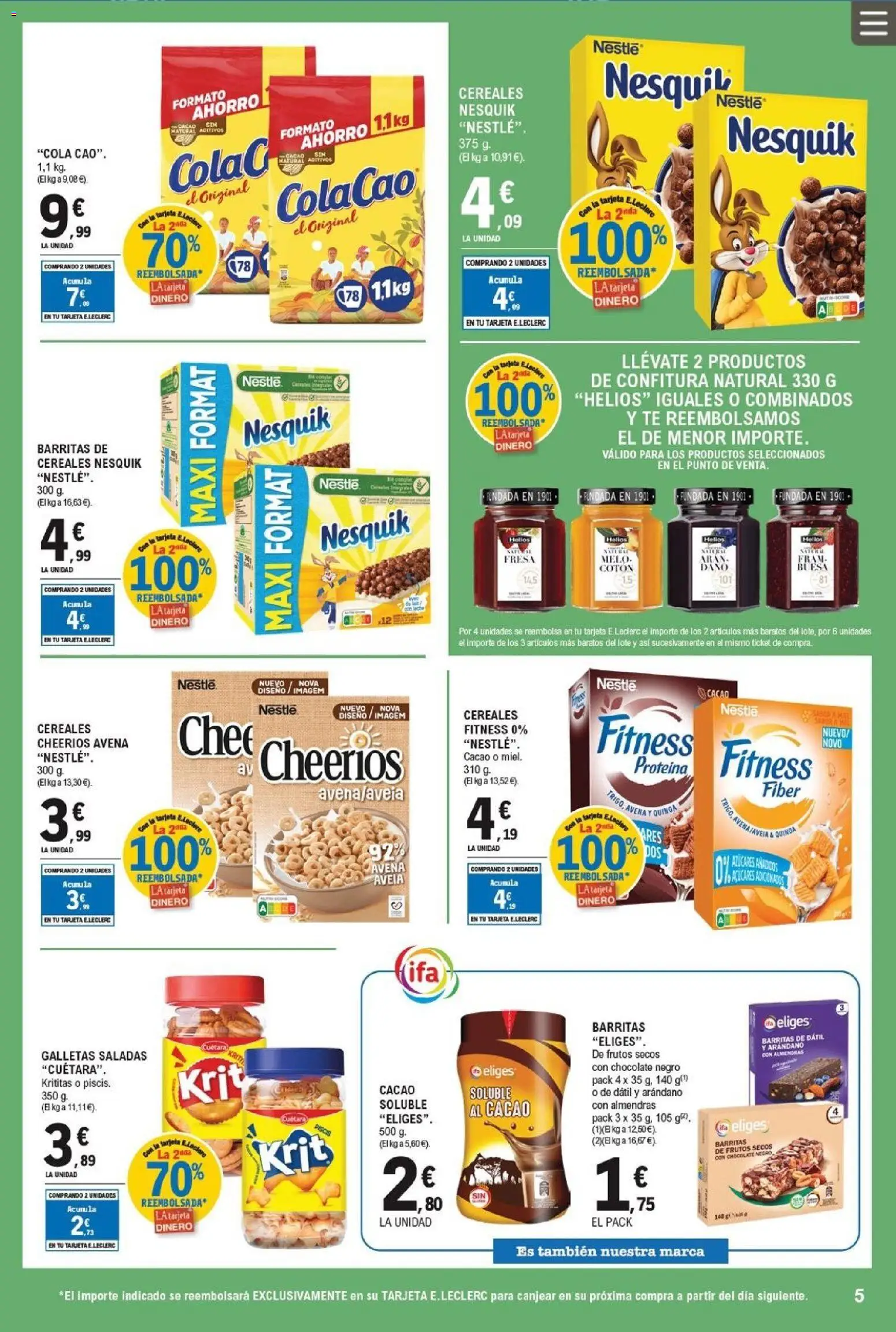 E.Leclerc folleto - Página de 5 - Válido desde 25/02/2026