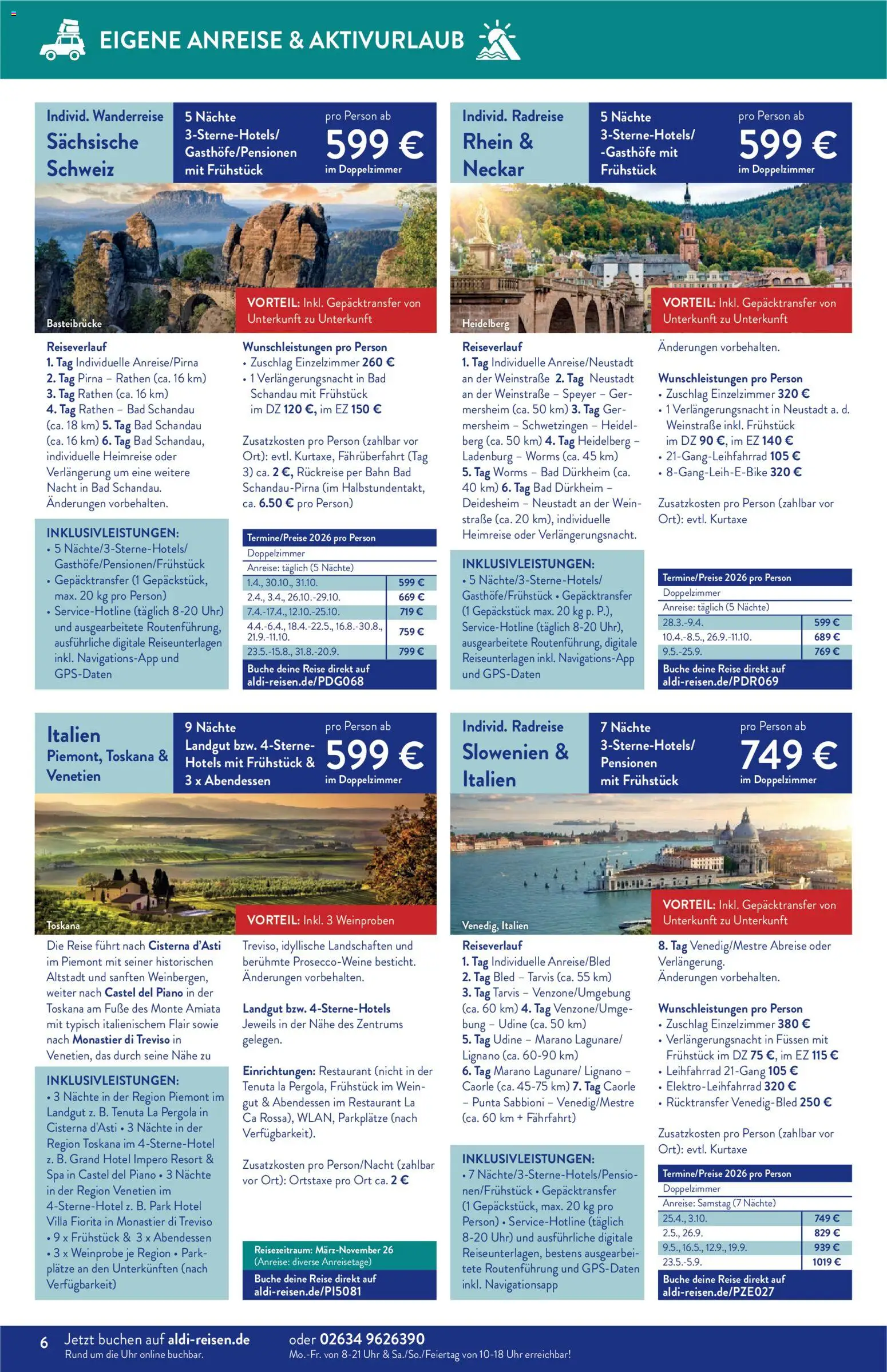 Aldi Reisen Prospekt 	 - Seite 6 - gültig ab 01.03.2026