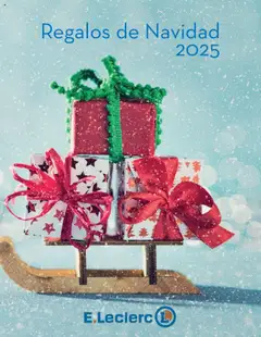 Vista previa del folleto E.Leclerc Regalos de Navidad 2025 válido desde 10/10/2025