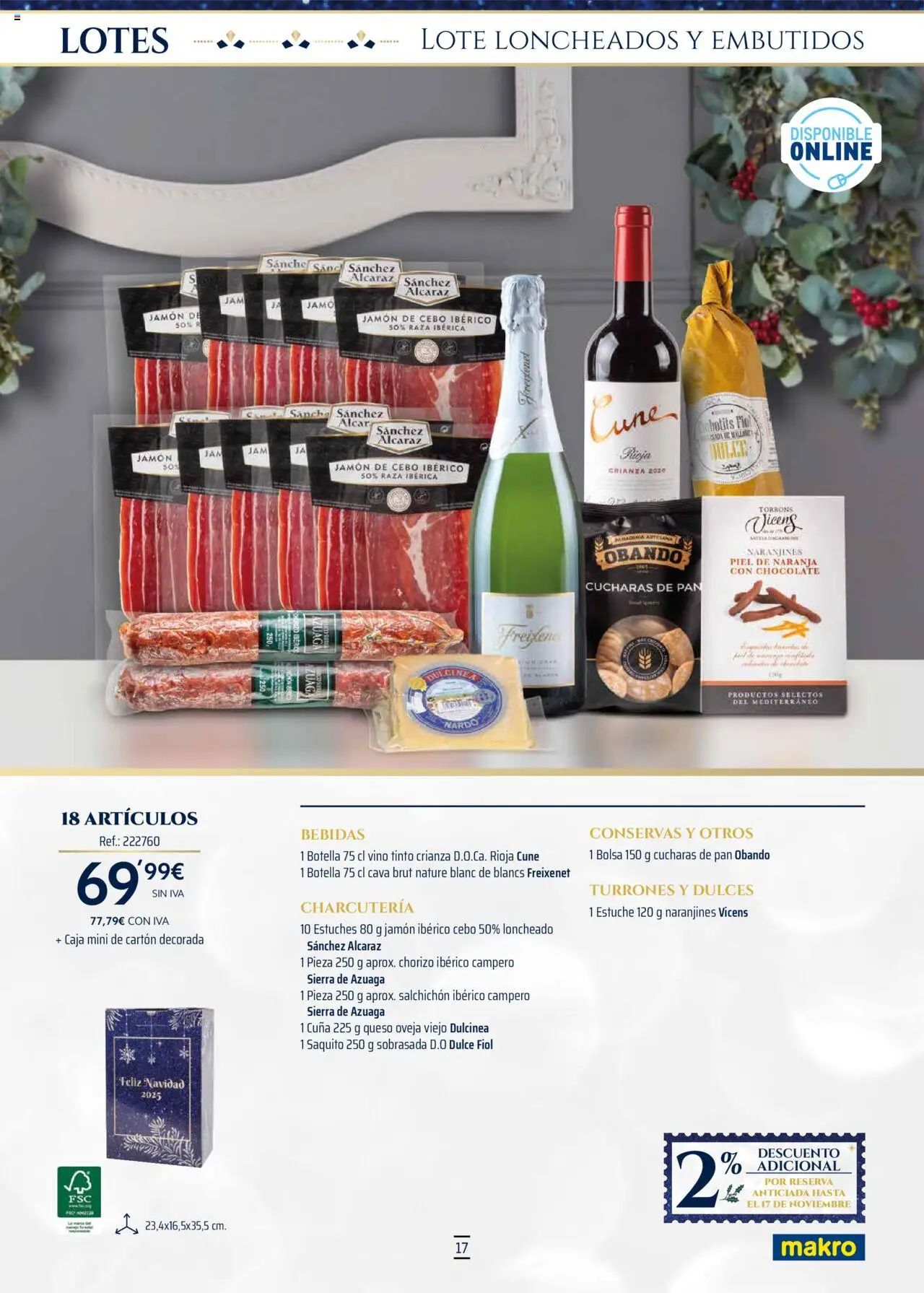 Makro - Lotes y cestas Norte y Sur - Página de 17 - Válido desde 04/10/2025