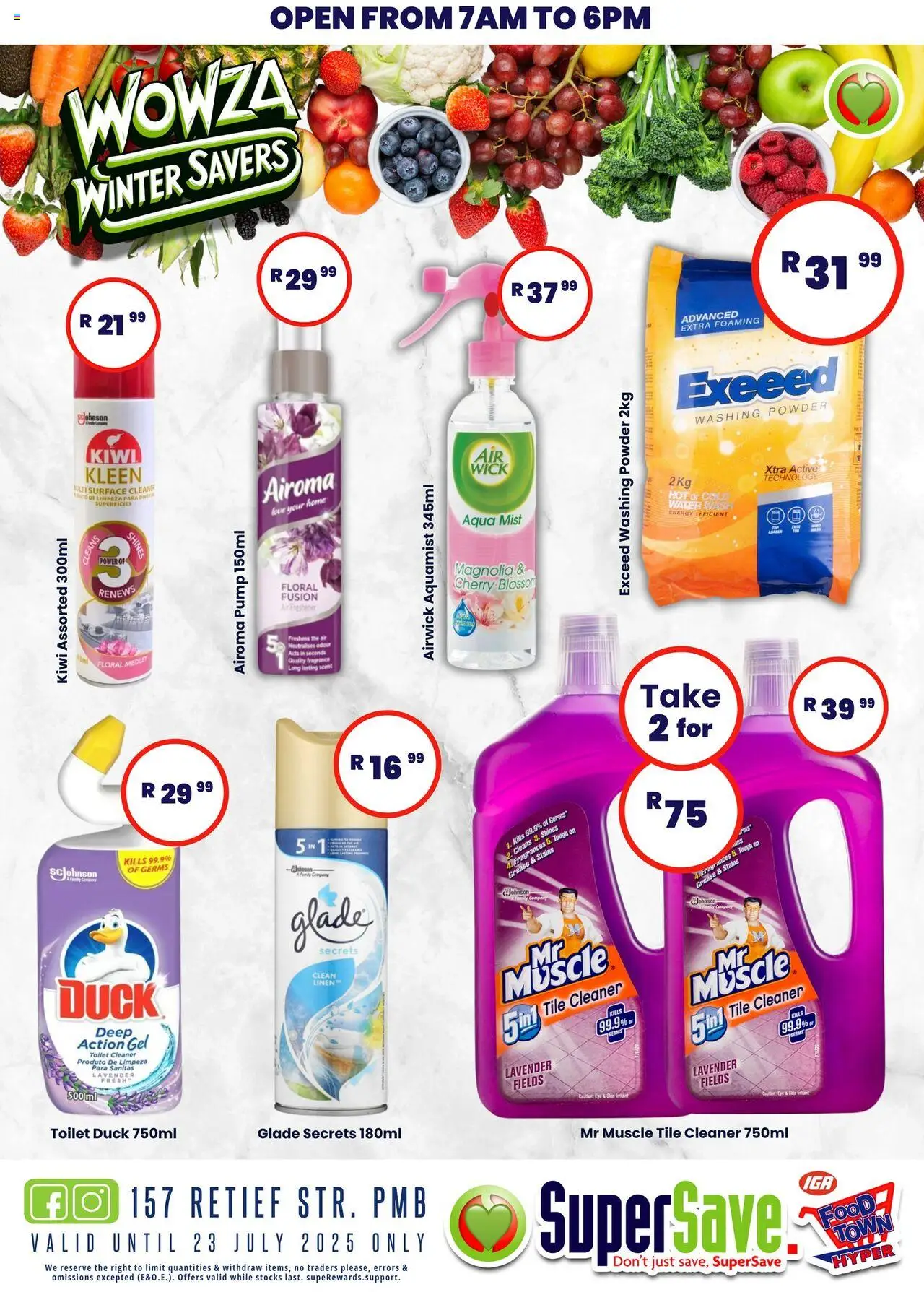 Super Save Specials - page 54- valid from 18/07/2025