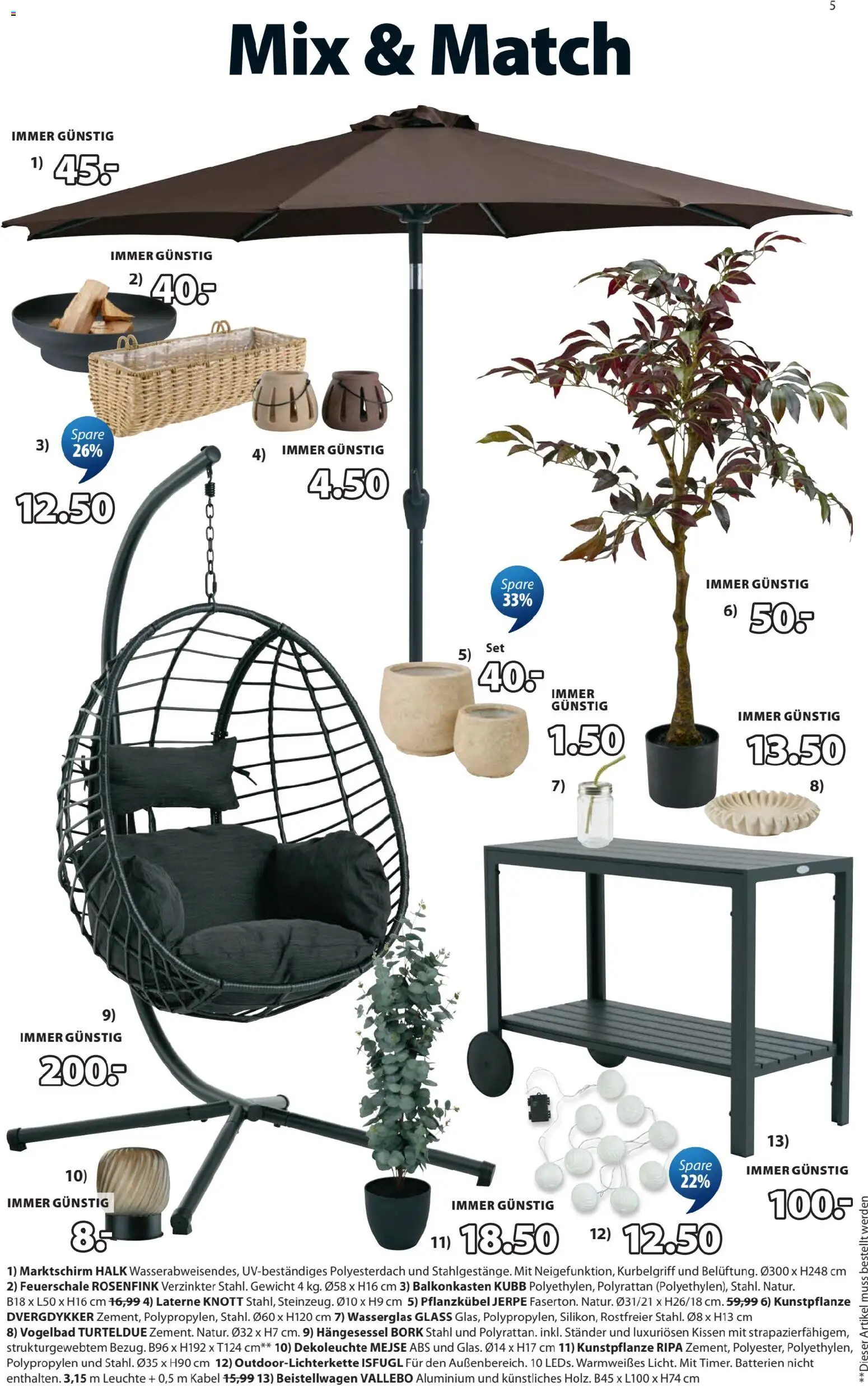 JYSK Prospekt aktuell - page 5- valid from 30.03.2026