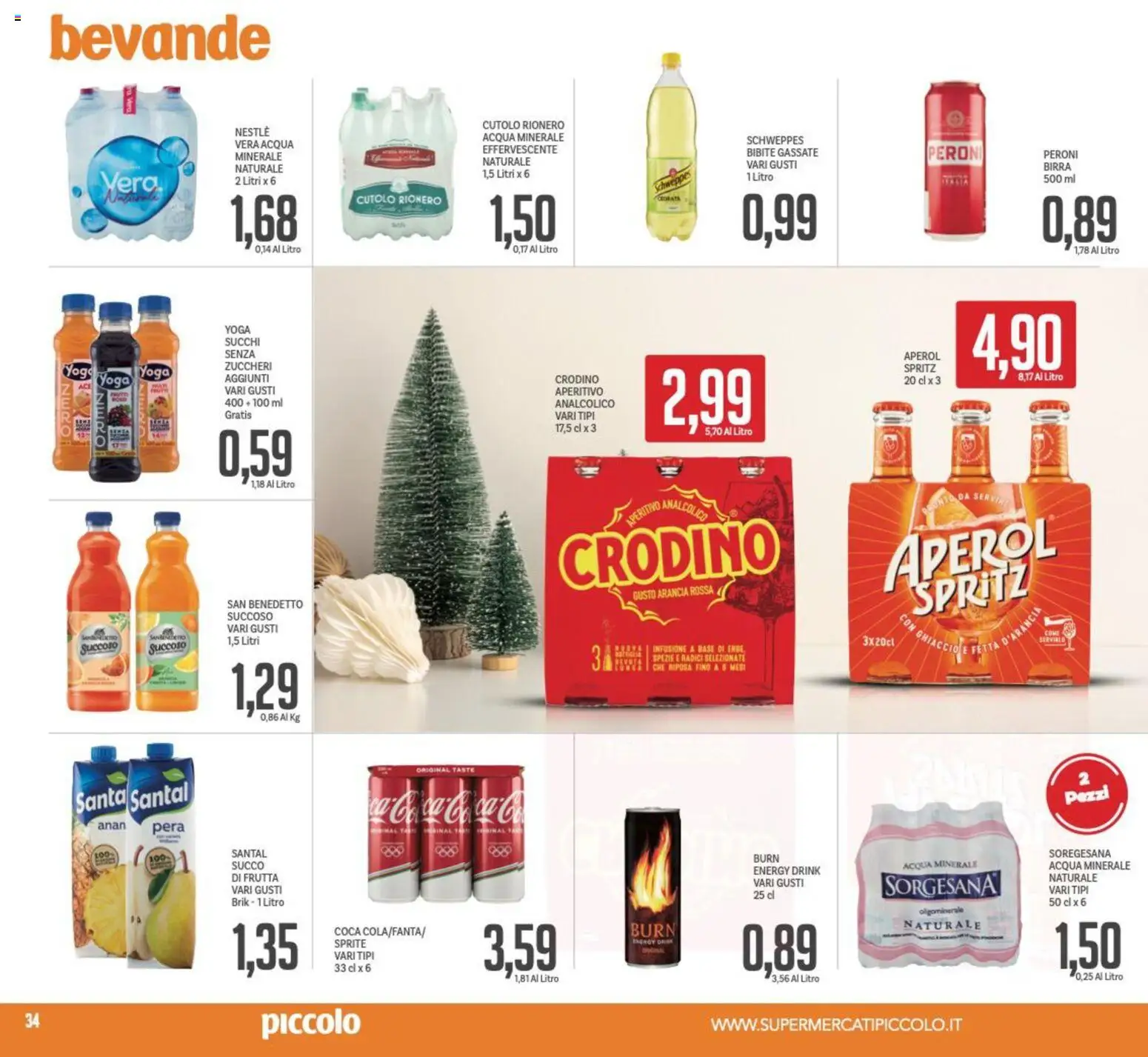 Volantino Piccolo	 - pagina 34 - valido dal 24/11/2025