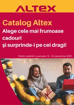 Catalog Altex valabil de la 18.12.2025