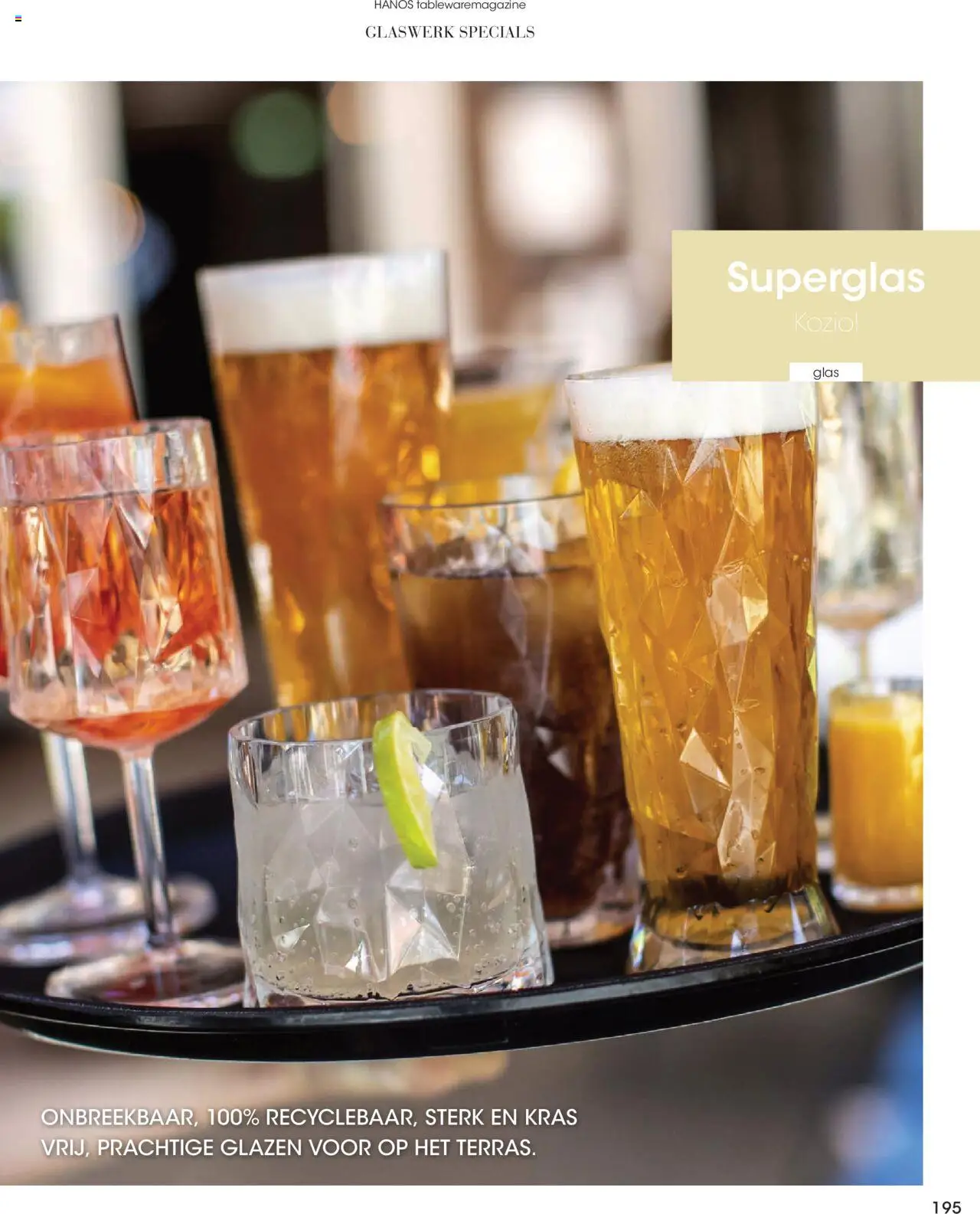 Hanos - Tableware magazine 2025-2026 - page 195- valid from 01-09-2025