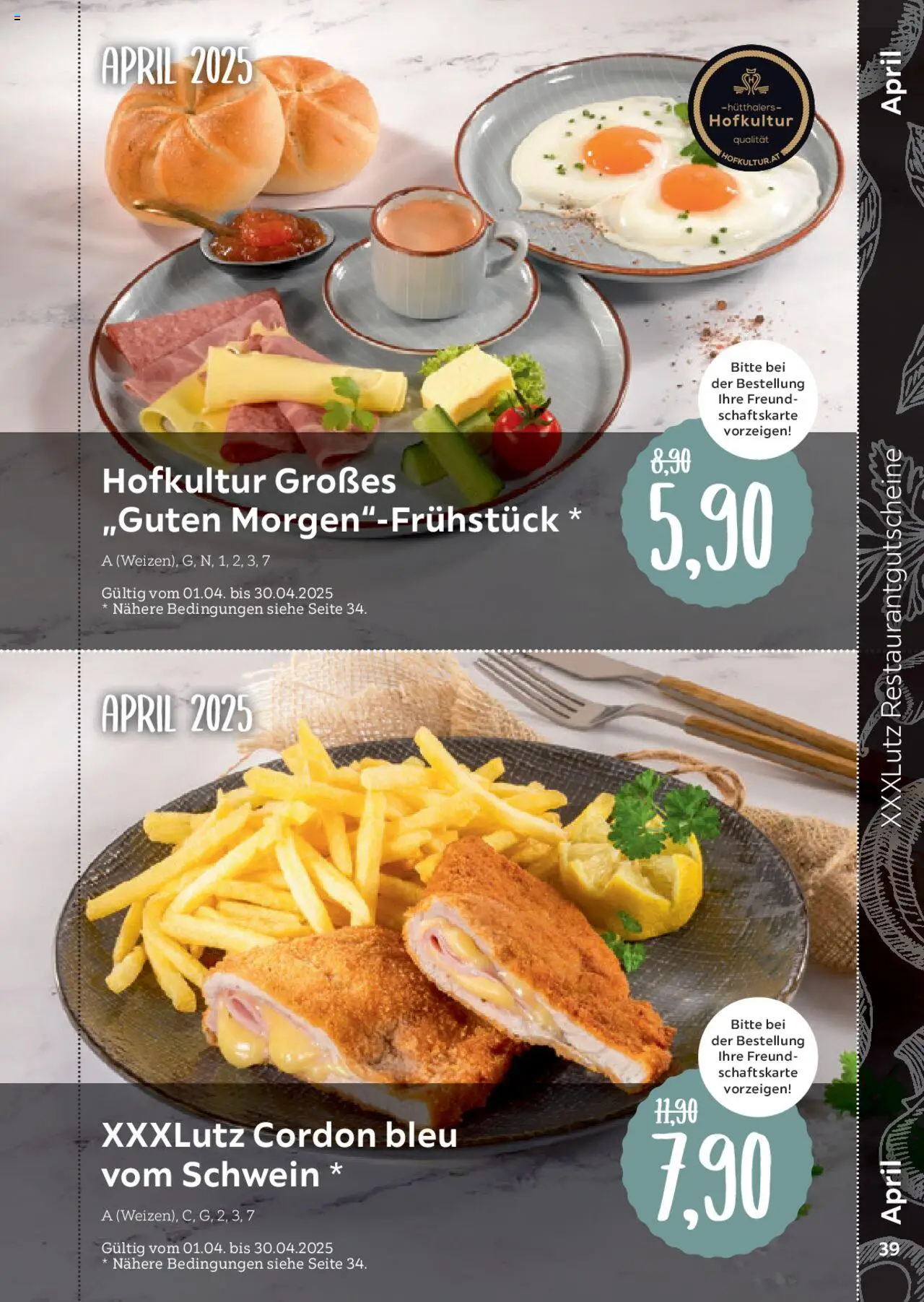 XXXL Lutz Restaurantgutscheine - Seite 7 - gültig ab 01.02.2025