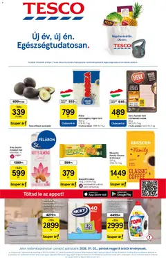 Előnézet Tesco Hipermarket - Akciós újság  érvényes 2026.01.02.-tól