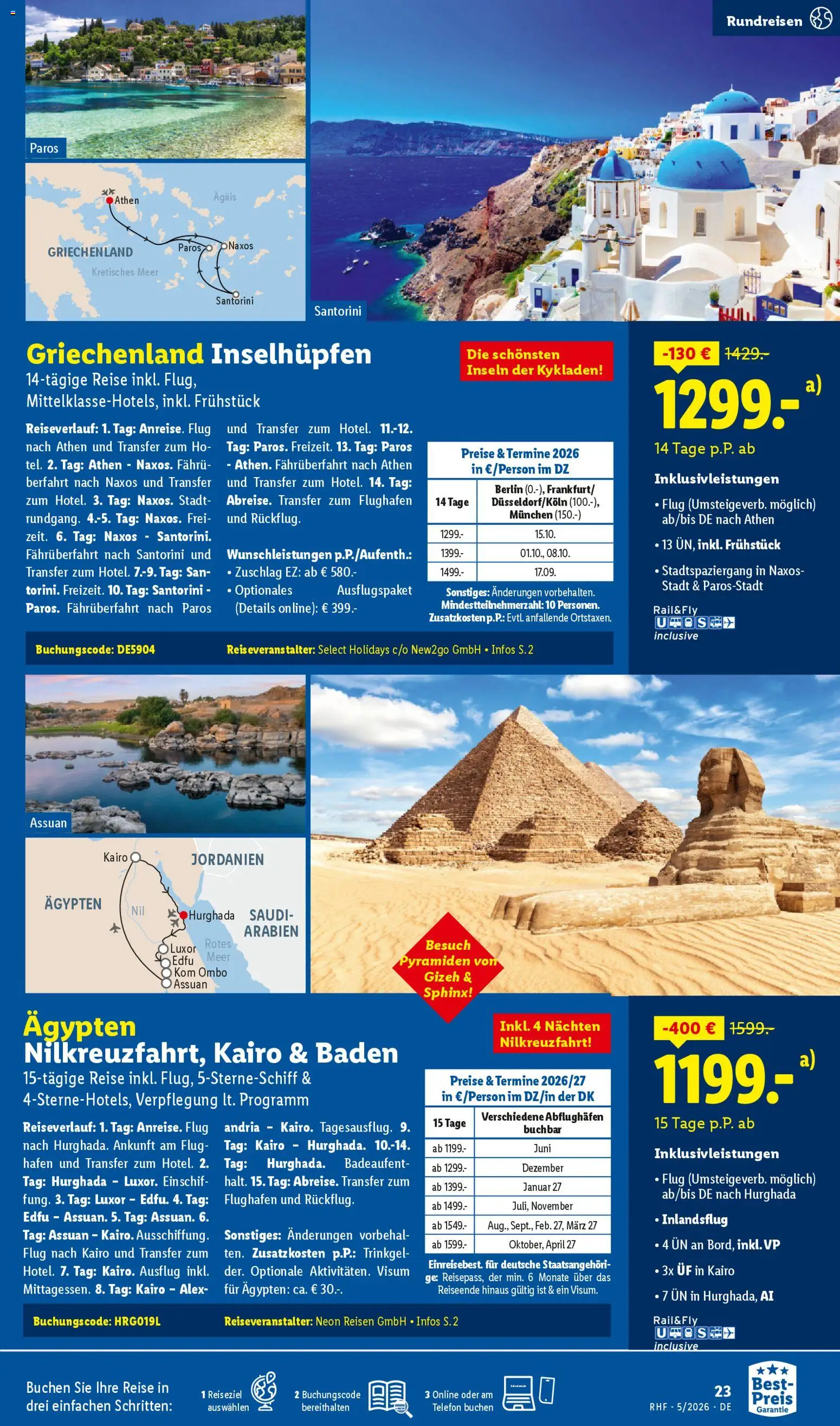 Lidl Reisen Prospekt 	 - Seite 23 - gültig ab 29.04.2026