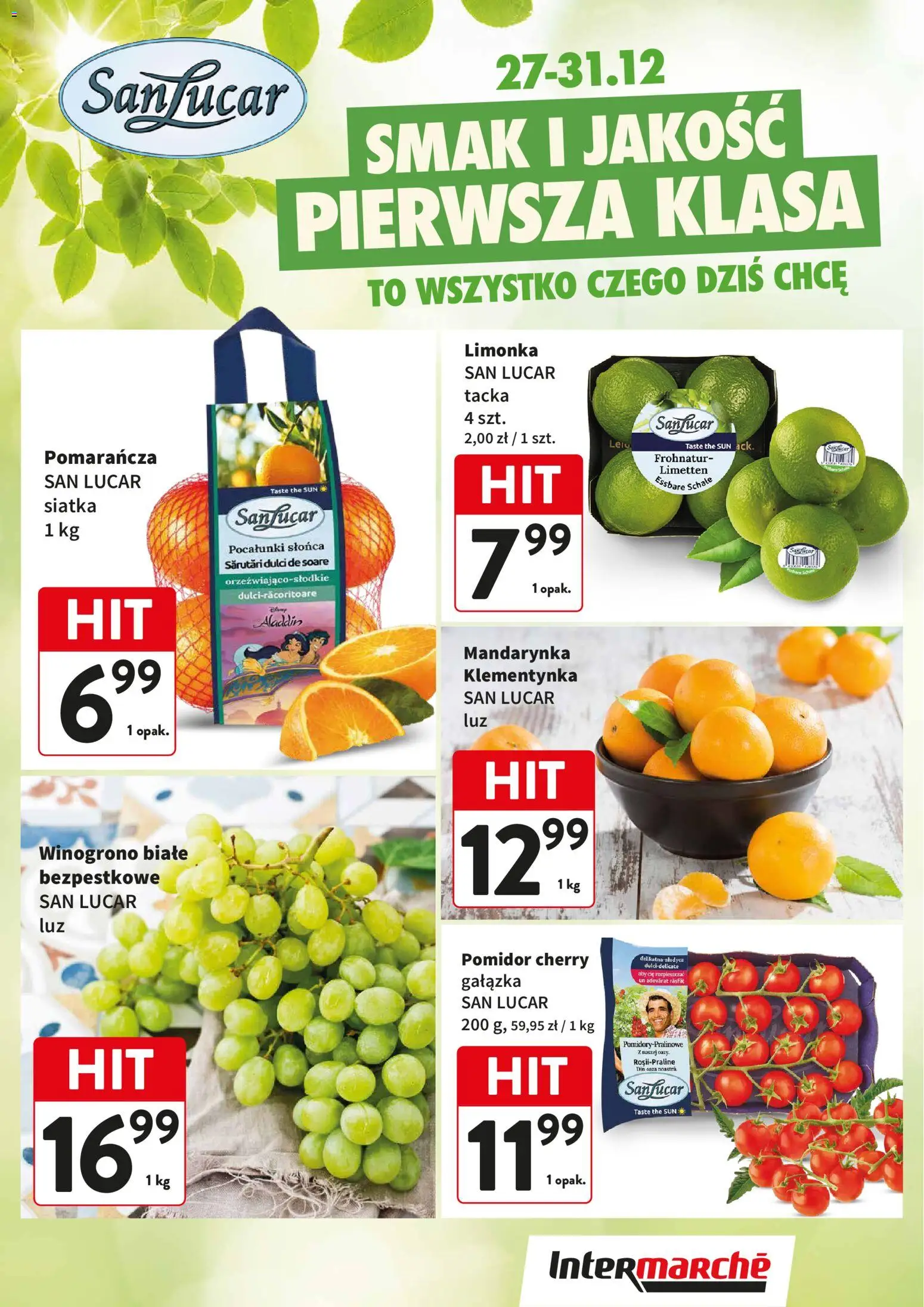 Intermarche Gazetka - Świeży Hit - strona 1- ważny od 27.12.2025