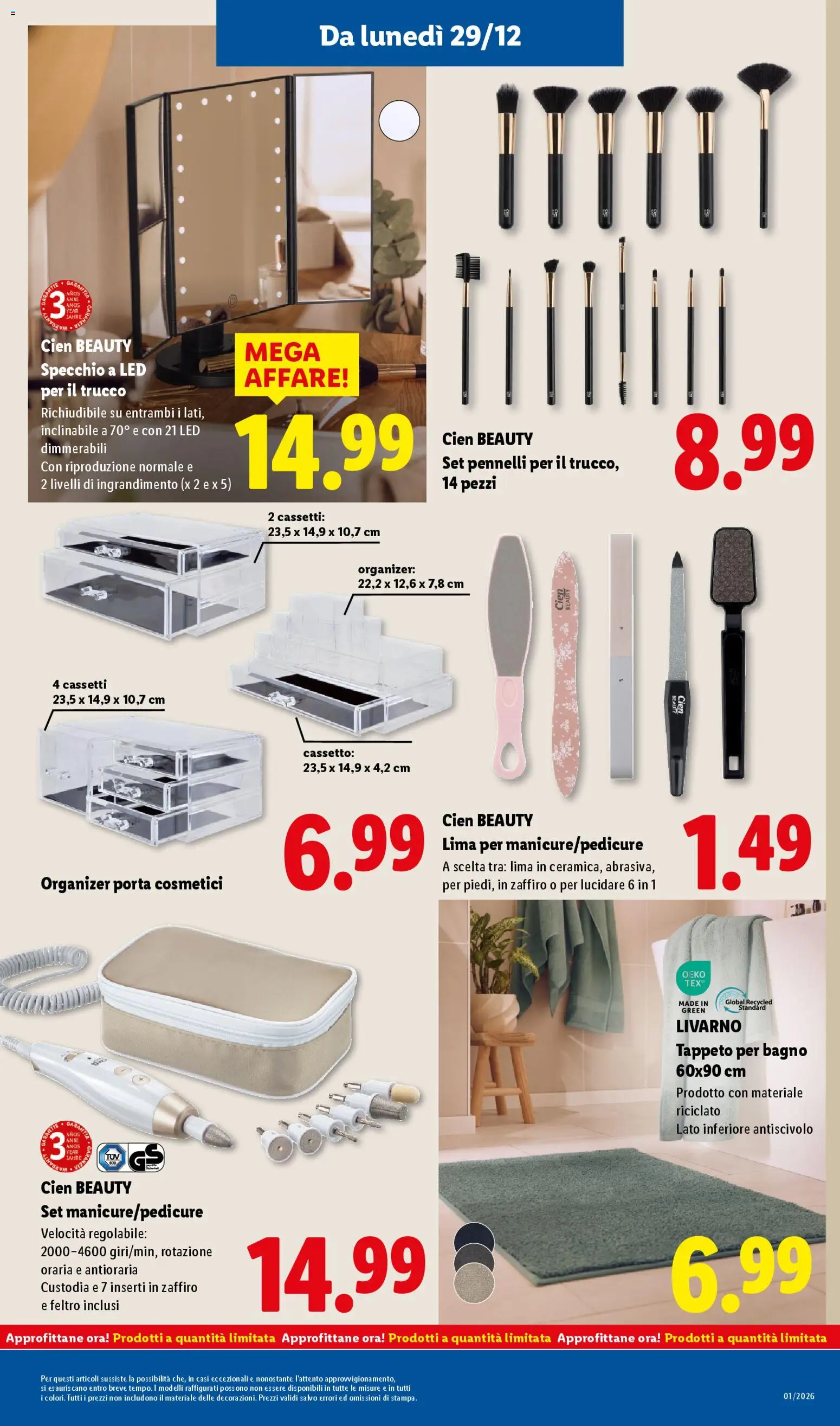 Volantino Lidl	 - pagina 33 - valido dal 29/12/2025
