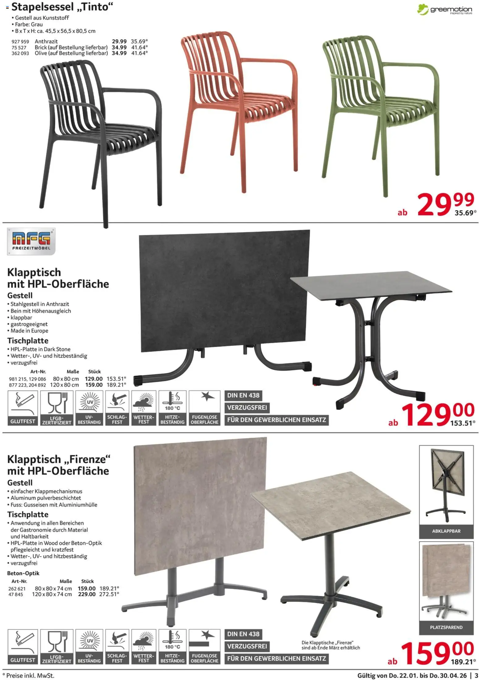 Selgros Außengastronomie - Seite 3 - gültig ab 22.01.2026