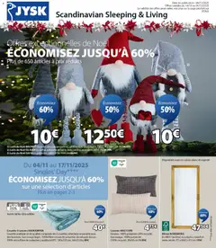 Aperçu Jysk brochure valable à partir du 04/11/2025