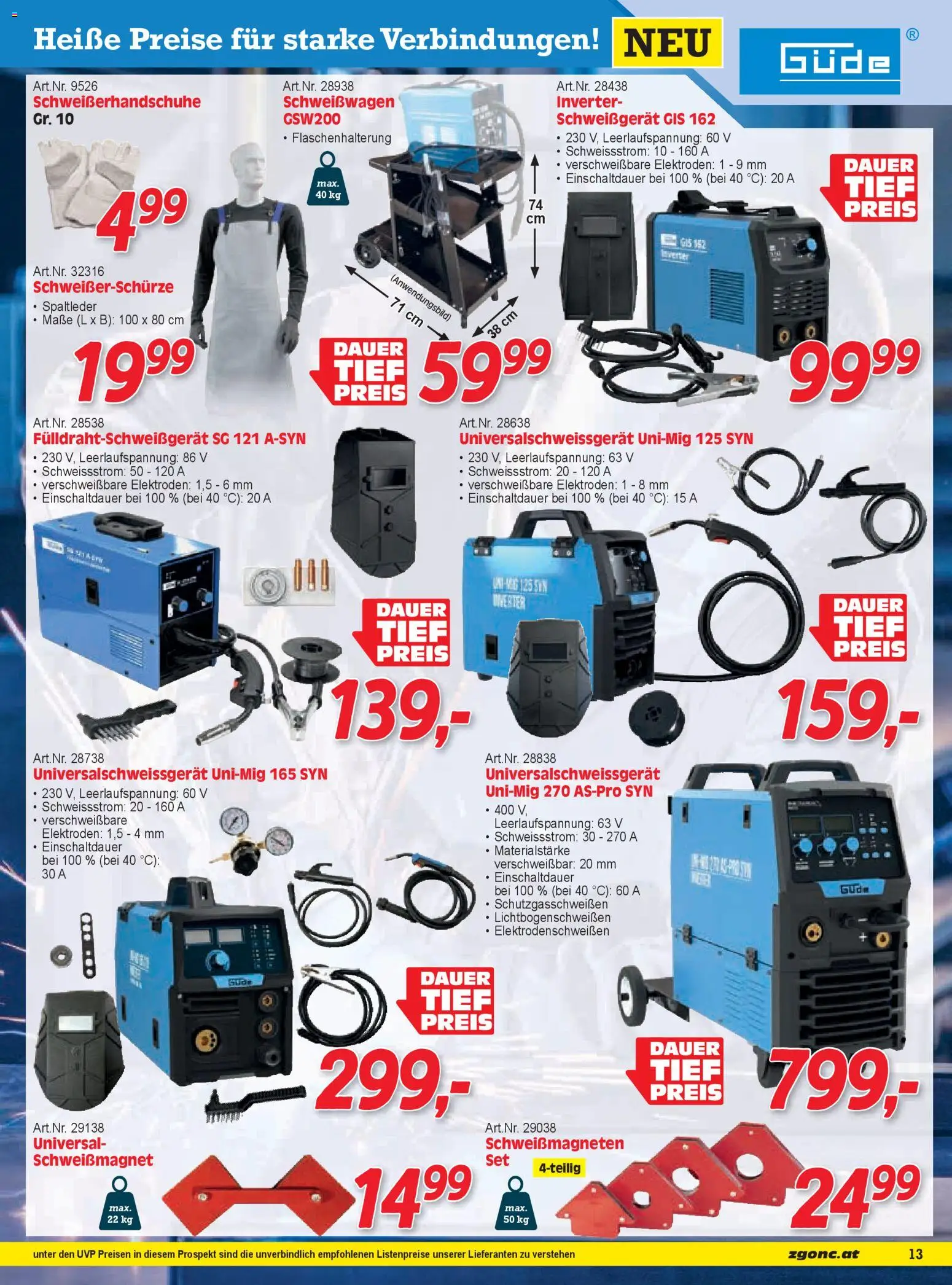  Zgonc Flugblatt April II 2026 - page 13- valid from 14.04.2026