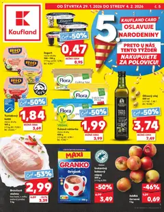 Előnézet Kaufland SK Akciós újság érvényes 2026.01.29.-tól