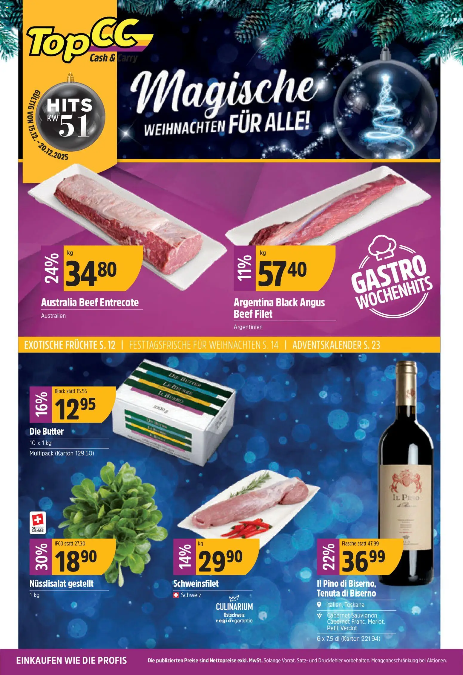 TopCC Aktionen - Seite 1- gültig ab 15.12.2025