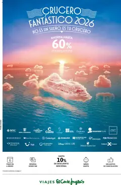 Vista previa del folleto Viajes El Corte Inglés - Crucero Fantástico válido desde 16/09/2025