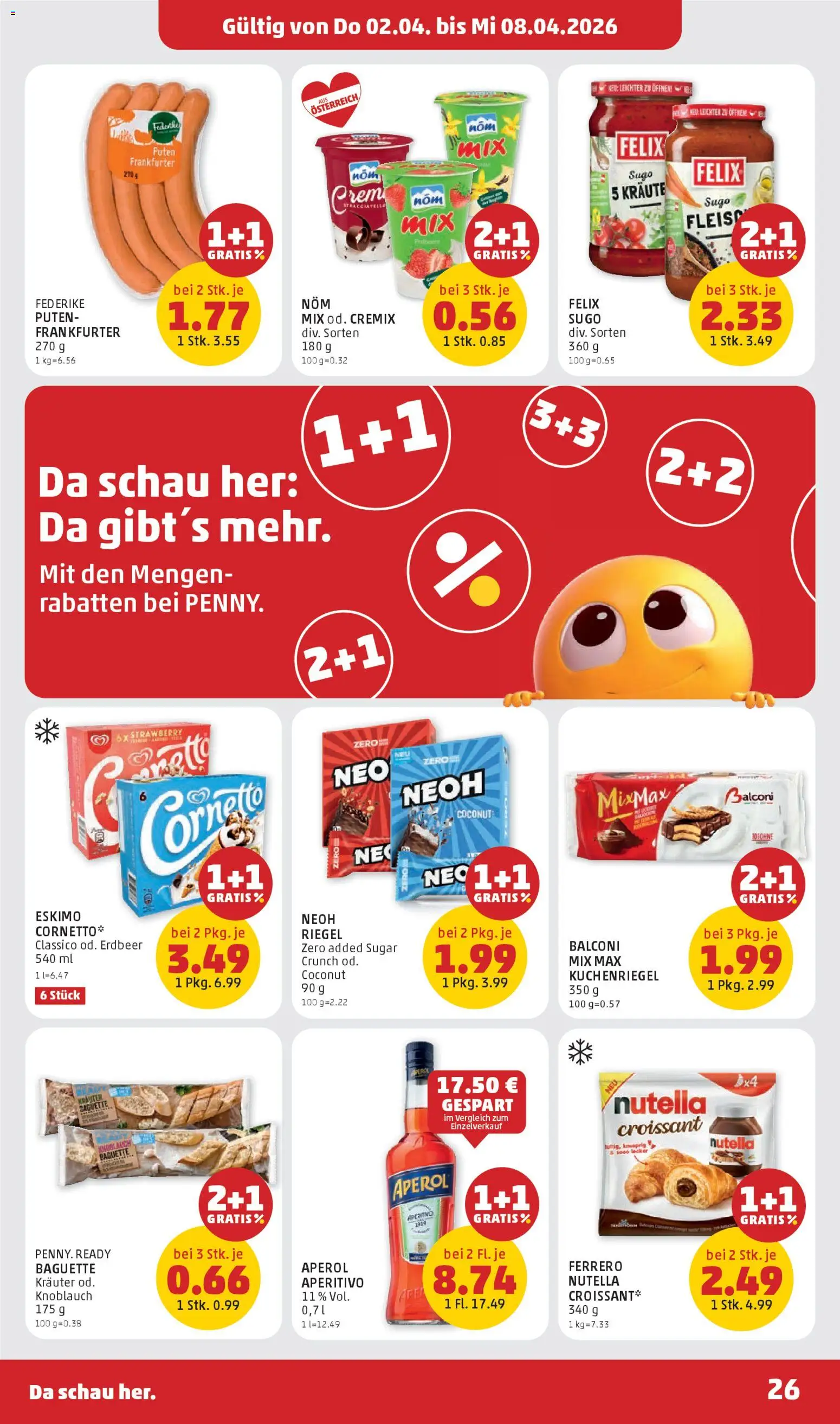 Penny Markt Flugblatt - page 26- valid from 02.04.2026