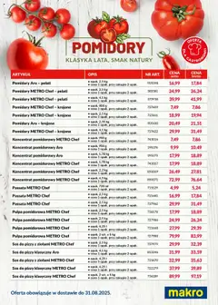 Podgląd Makro Gazetka - Pomidory w dostawie ważny od 19.07.2025