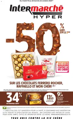 Aperçu Intermarché catalogue semaine 42 valable à partir du 14/10/2025