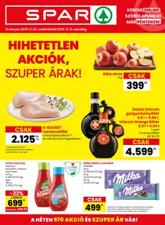 Előnézet Spar Black Friday érvényes 2025.11.06.-tól