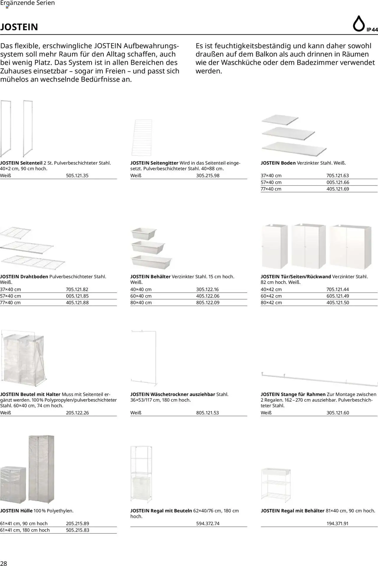 Ikea Hauswirtschaftsraum - Seite 28 - gültig ab 30.09.2025