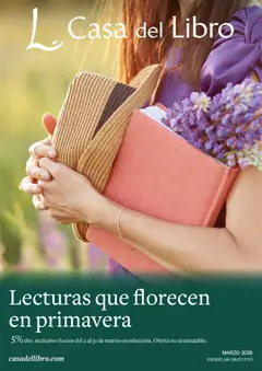 Vista previa del folleto Casa del libro folleto válido desde 02/03/2026